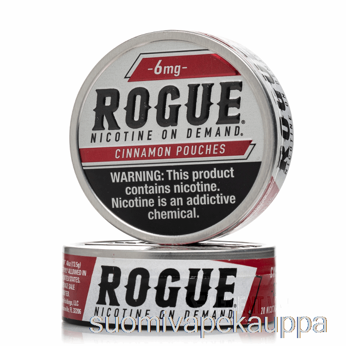 Vape Kauppa Rogue Nikotiinipussit - Kaneli 6mg (5 Kpl)